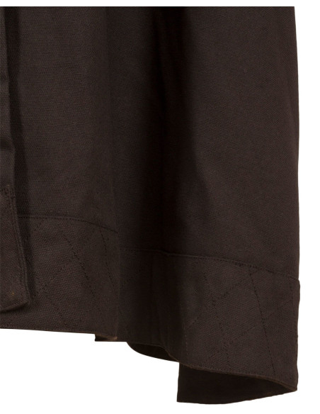 Medieval cape cotton model Ceres, black