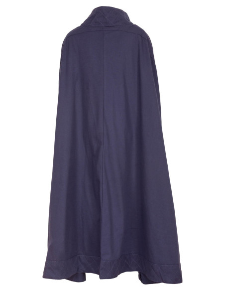 Medieval cotton cape model Ceres, blue