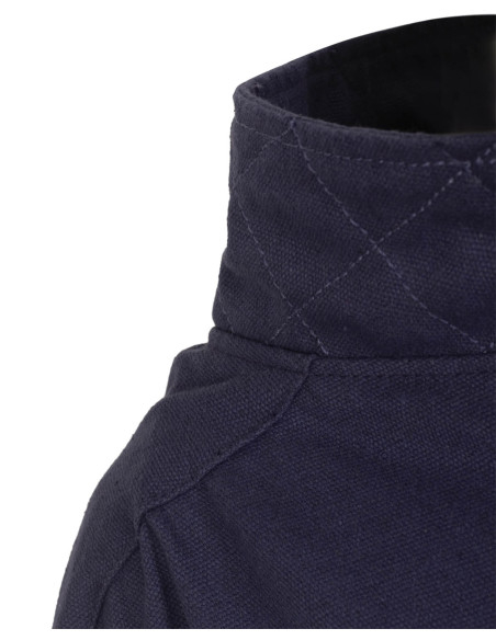 Medieval cotton cape model Ceres, blue