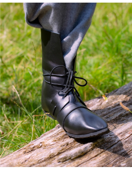 Medieval leather boots model Johann,...