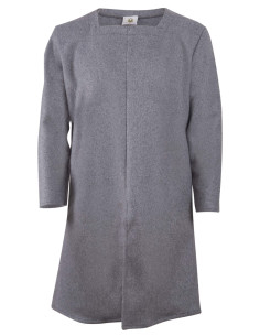 Medieval wool tunic model Sigeric, gray