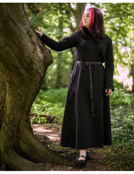 Long medieval tunic in cotton model...