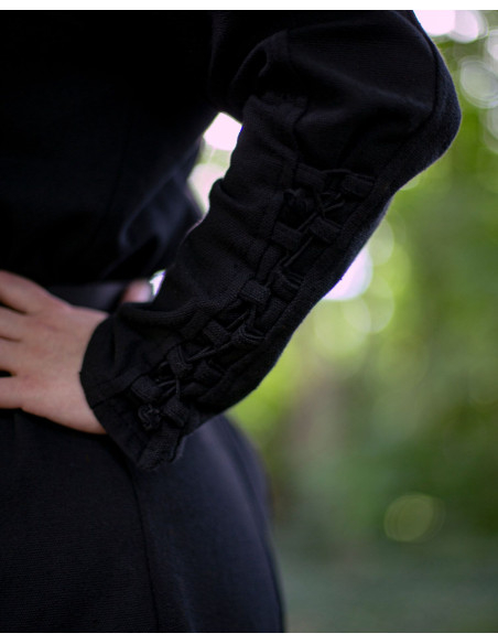 Long medieval tunic in cotton model...