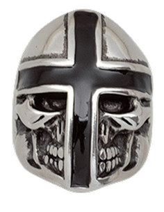 Skull Cross Warrior Ring, various sizes