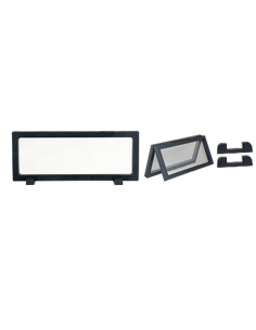 Display stand for knives in black (9 x 23 cm.)