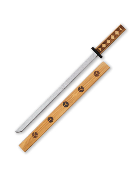 Wooden Wakizashi by Tole10, engraved...
