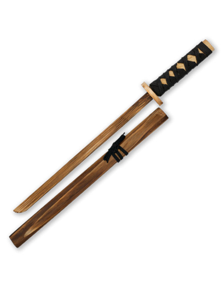 Wooden wakizashi by Tole10, wooden...