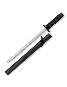 Wooden wakizashi by Tole10, black wooden sheath