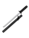 Wooden wakizashi by Tole10, black wooden sheath