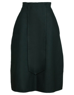 Medieval cotton skirt model Antaris, dark green