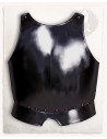 Medieval steel breastplate model Lucas, blackened finish