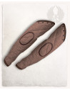 Sleeves for medieval gambeson model Arthur, brown