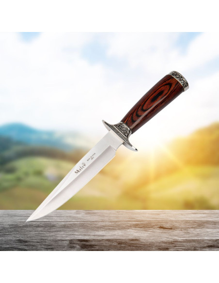 Hunting knife 11633 coral wood by Muela