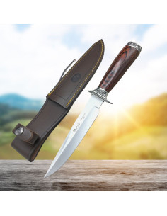 Hunting knife 11633 coral wood by Muela 2