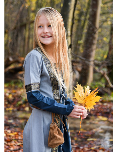 Medieval Dress for Girls Leonor in...