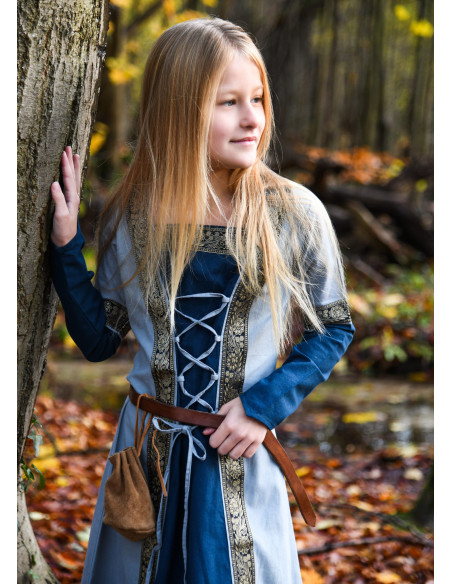 Medieval Dress for Girls Leonor in...