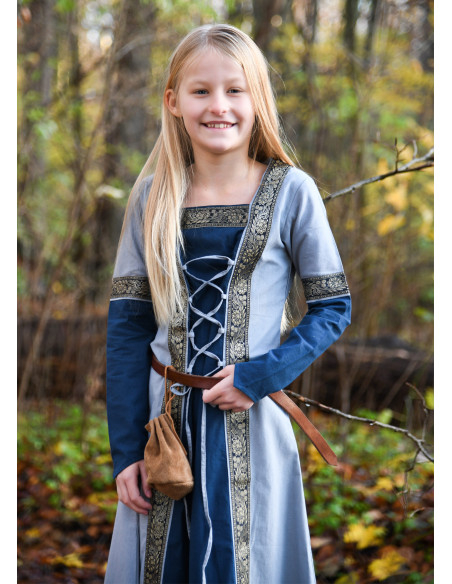 Medieval Dress for Girls Leonor in...