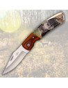 Third brand knife with 3D boar decorated handle (19.2 cm)