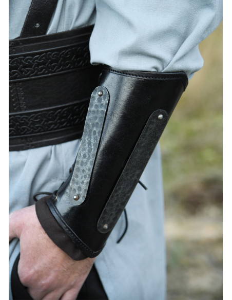 Medieval leather bracelet model...