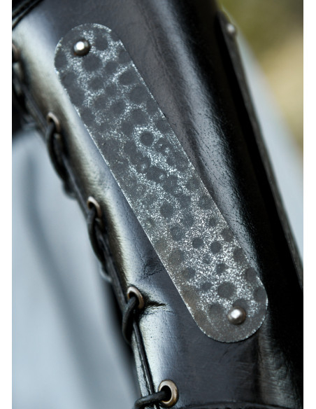 Medieval leather bracelet model...