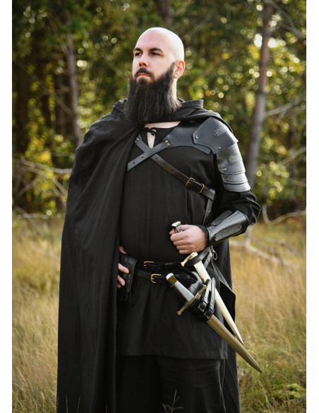 Medieval leather bracelet model...