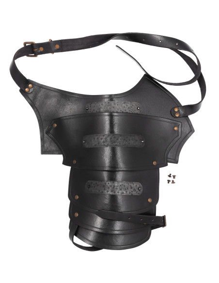 Medieval Leather Shoulder Pad Model...