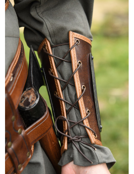Viking medieval leather bracelet...