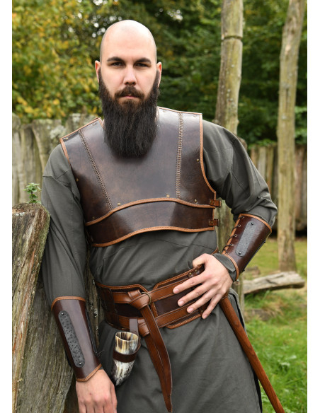 Viking medieval leather bracelet...