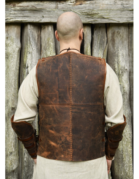 Medieval leather breastplate model...