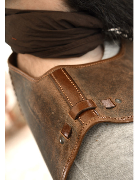 Medieval leather breastplate model...