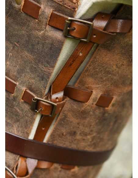 Medieval leather breastplate model...