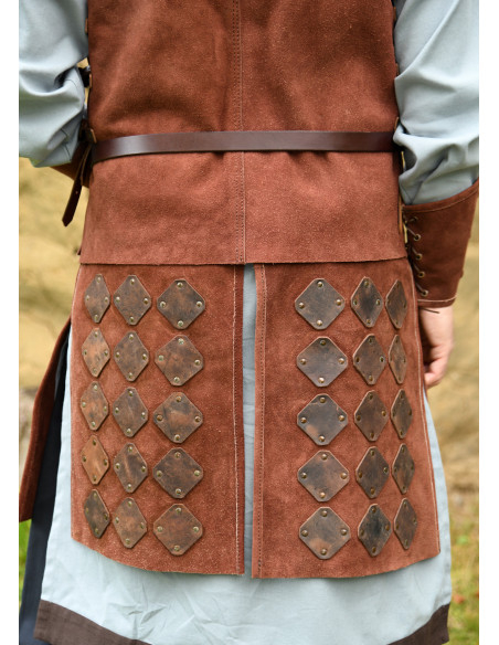 Medieval suede skirt model Vidar,... Medieval suede skirt model Vidar,...