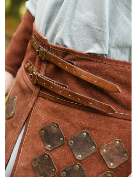 Medieval suede skirt model Vidar,... Medieval suede skirt model Vidar,...