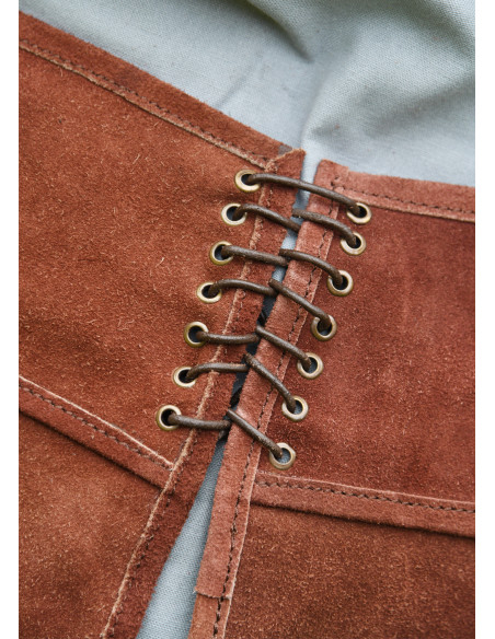 Medieval suede skirt model Vidar,... Medieval suede skirt model Vidar,...