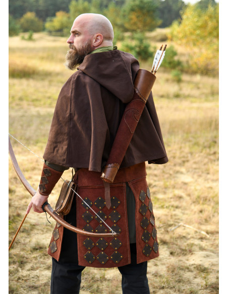 Medieval suede skirt model Vidar,... Medieval suede skirt model Vidar,...