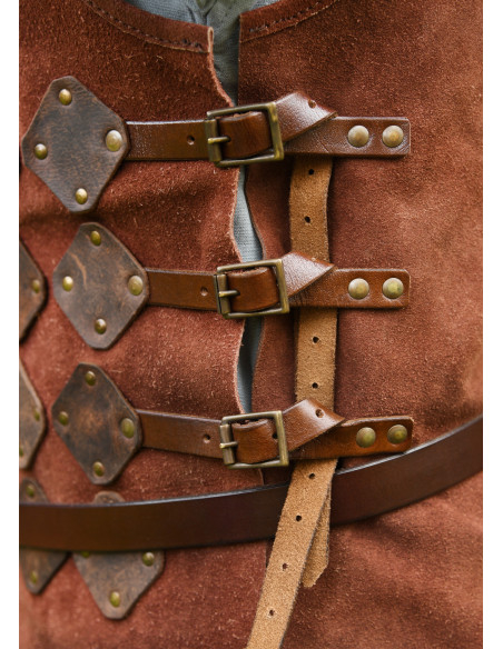 Medieval leather tunic model Vidar,...