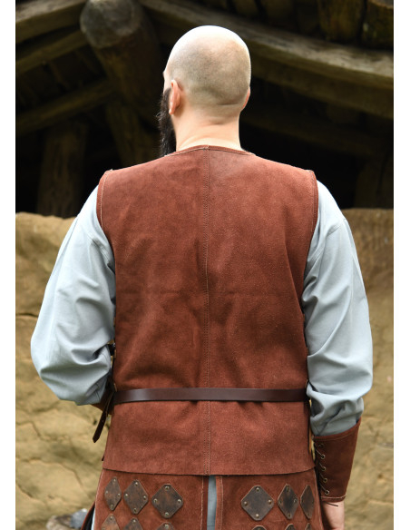 Medieval leather tunic model Vidar,...