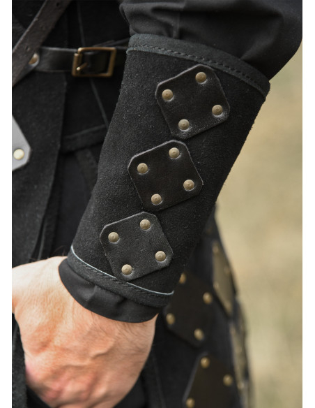 Medieval leather bracelet model...