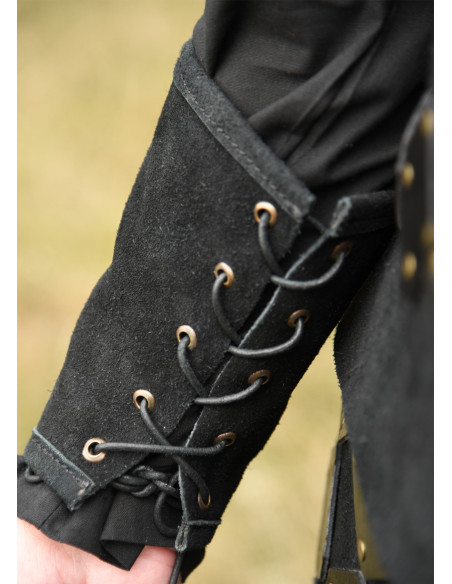 Medieval leather bracelet model...