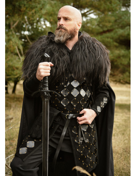 Medieval suede skirt model Vares,... Medieval suede skirt model Vares,...