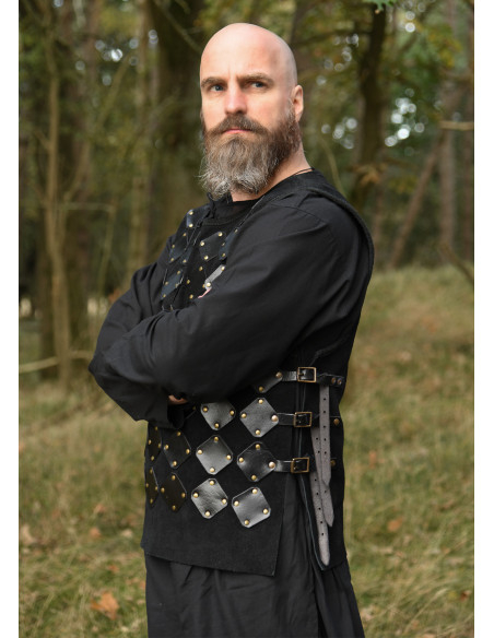 Medieval leather breastplate model...