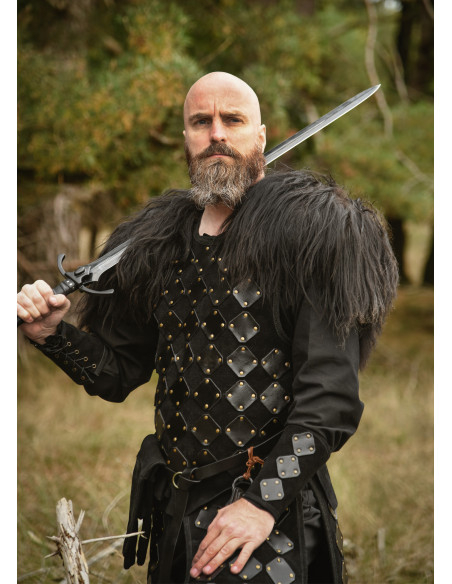 Medieval leather breastplate model...