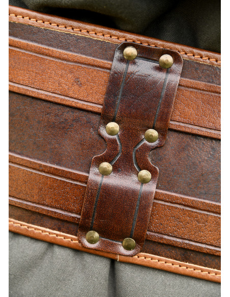 Double leather medieval belt model...