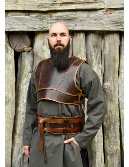 Medieval leather breastplate model...