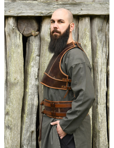 Medieval leather breastplate model...