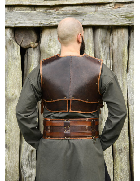 Medieval leather breastplate model...