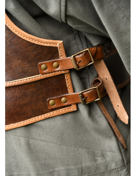 Medieval leather breastplate model...