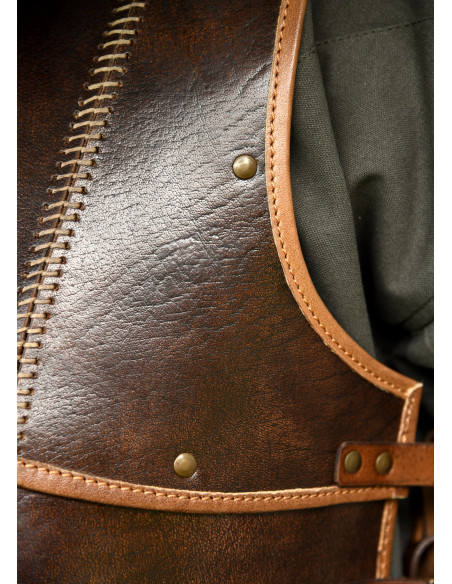 Medieval leather breastplate model...