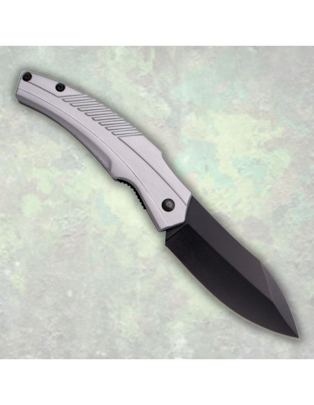 Third brand knife with aluminum...