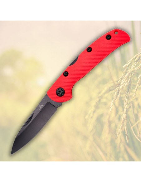 Third N76 Red Locking Knife (19 cm)